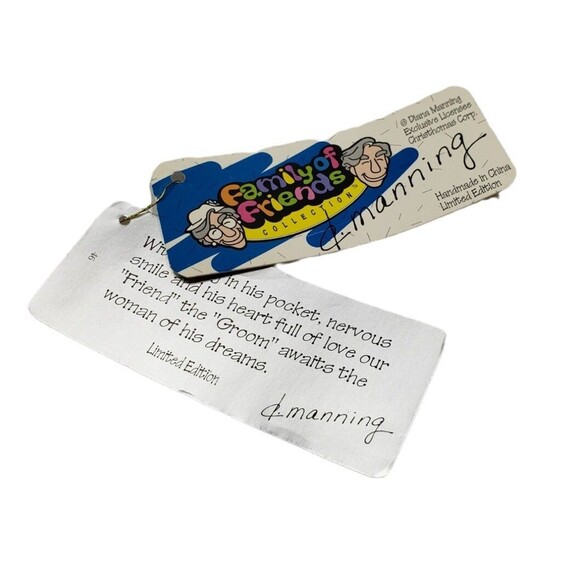 D. Manning Shelf Sitters Bride & Groom Vintage - Picture 6 of 7